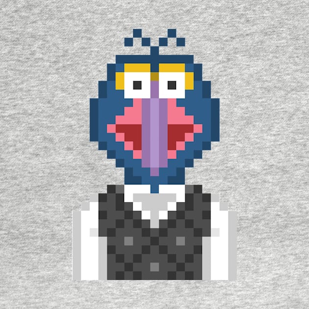 Gonzo The Muppets Pixel Character by Rebus28